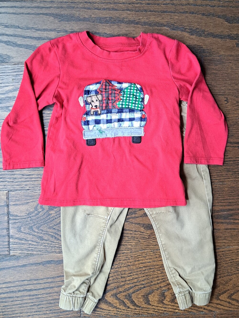 Smocked Christmas Outfit 18M